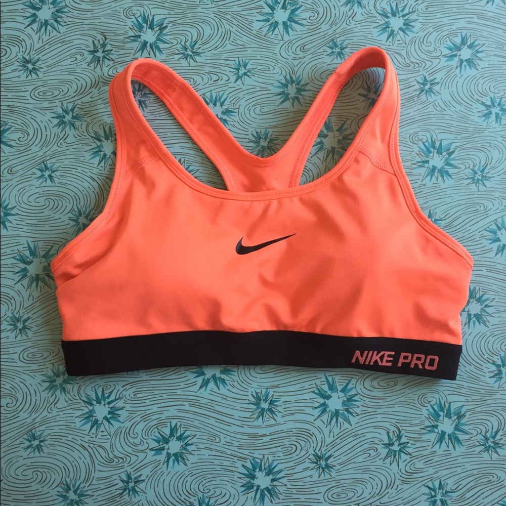 NIKE sports bra, size medium